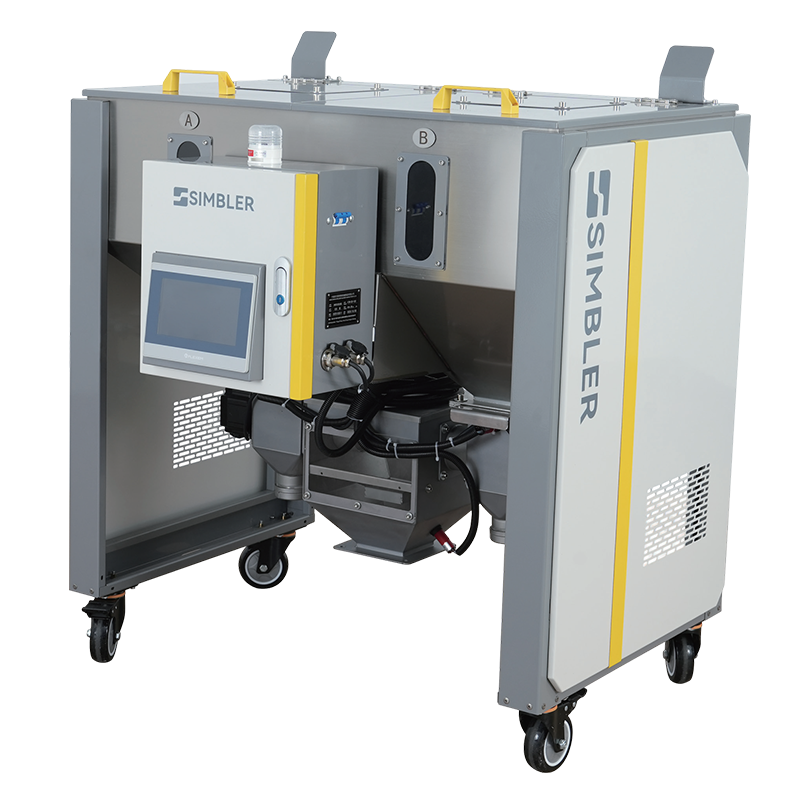 體積式混合料箱